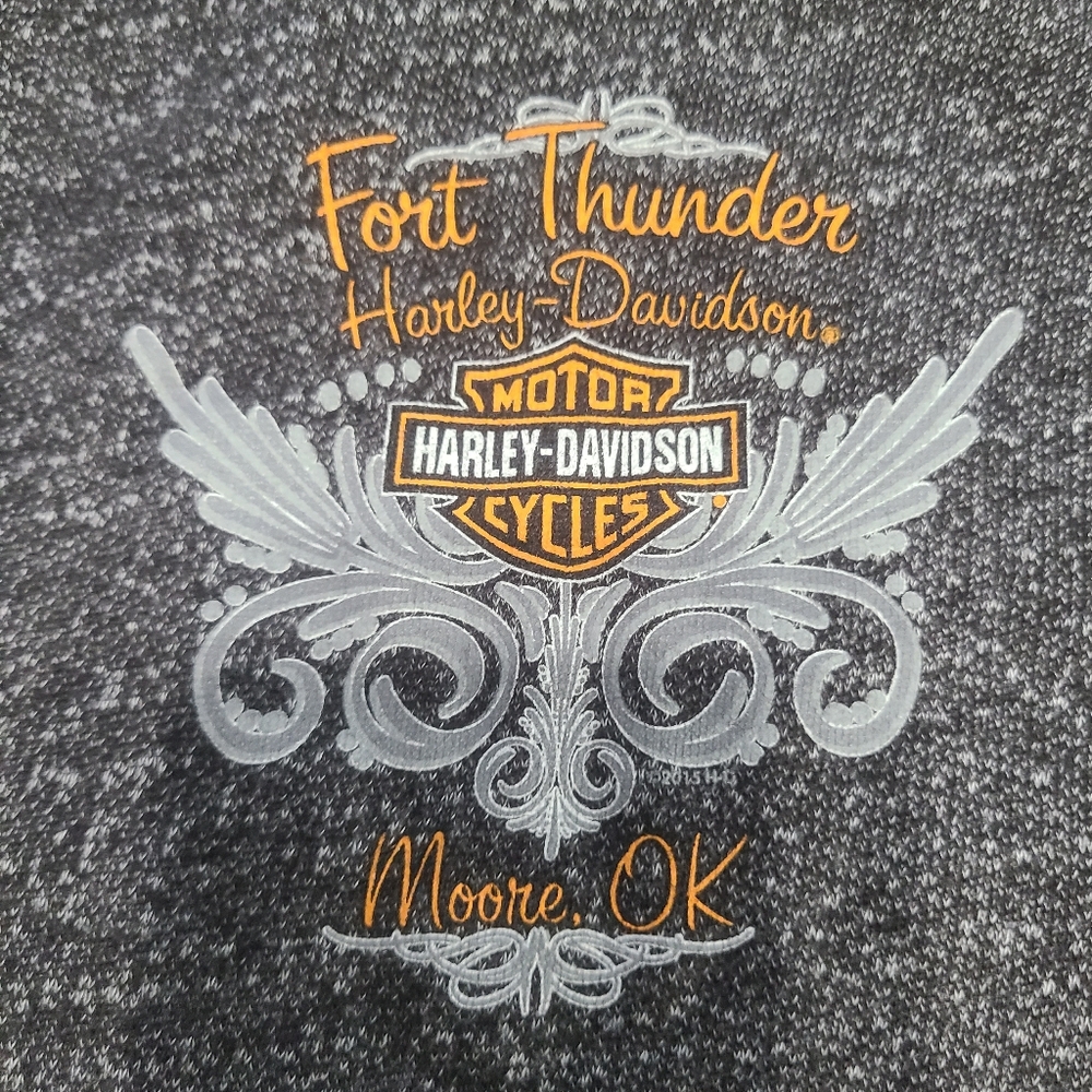 Ladies Harley Davison Thermal Hoodie